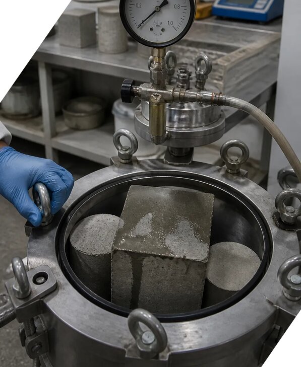 Испытание бетона на W6 в Анжере-Судженске от 6154 р. | ЭкспертизаРоссия
