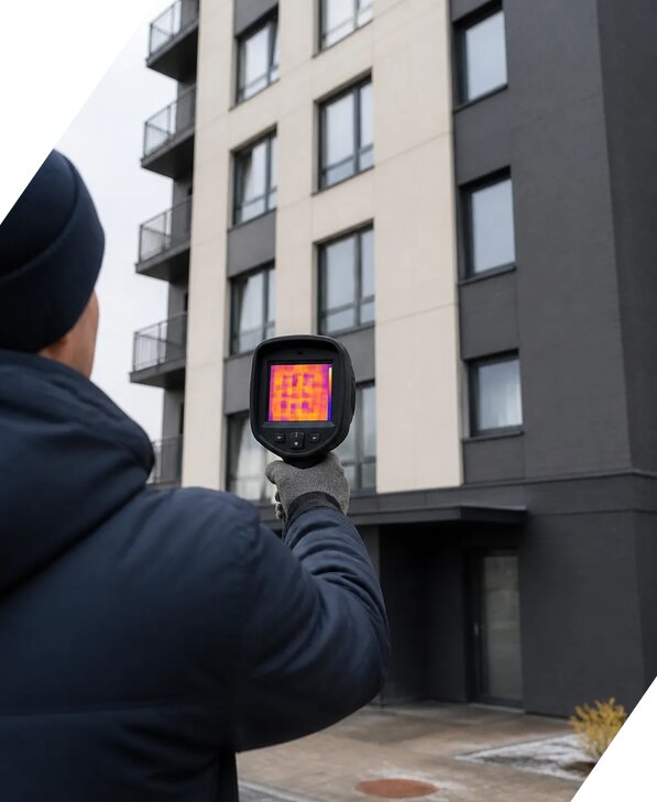 Тепловизионное обследование зданий в Анжере-Судженске от 5129 р. | ЭкспертизаРоссия